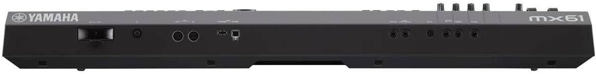Synthétiseur Yamaha MX61 BK – clavier 61 touches avec housse souple exclusive (Yamaha)