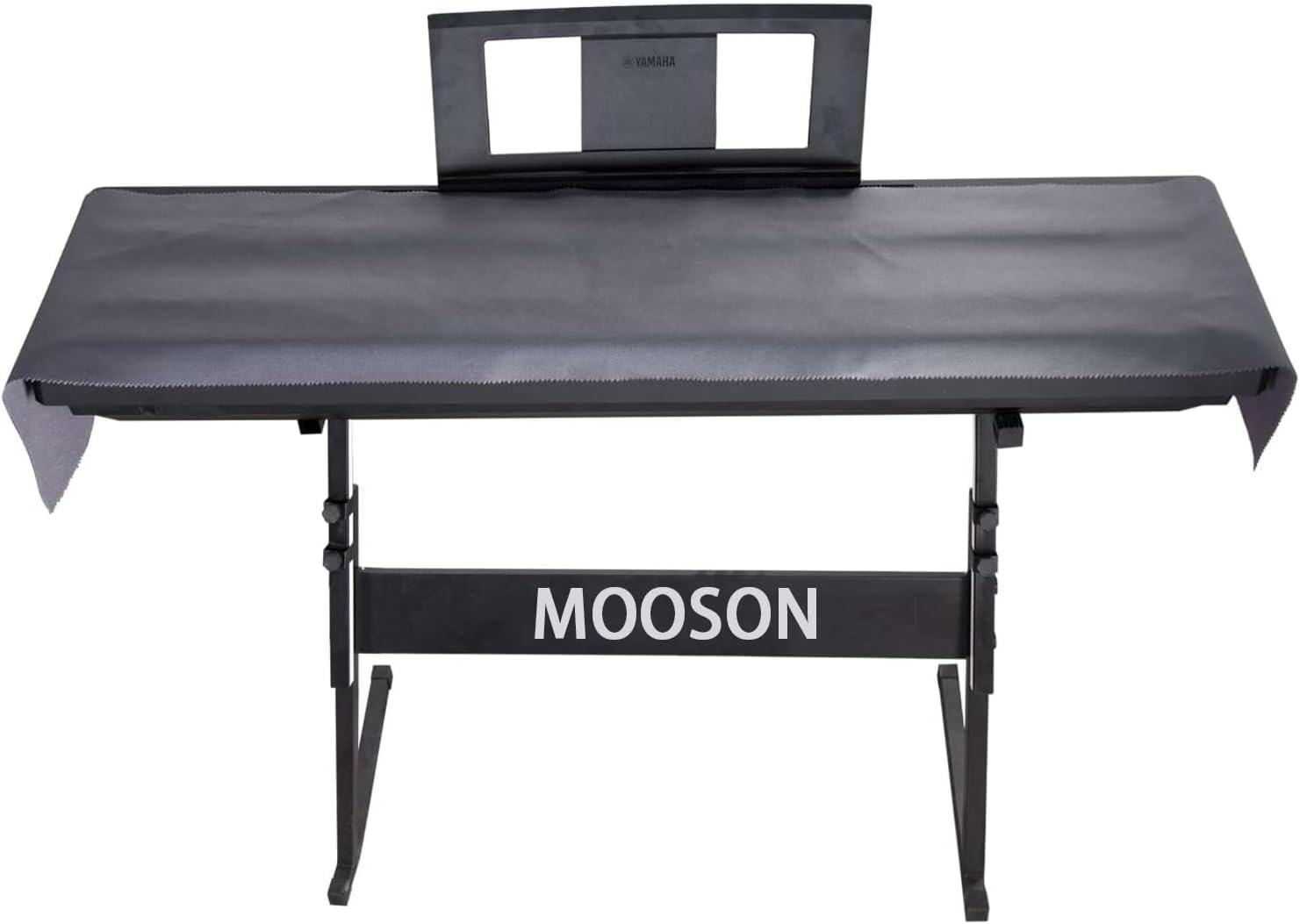 🎹 Housse de protection pour clavier / piano numérique – Cache-poussière doux et premium (noir)