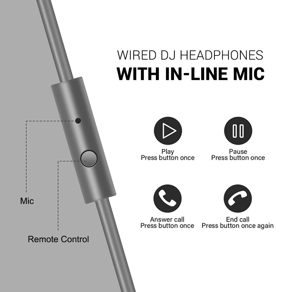 🎧 OneOdio Pro-10 – Casque filaire circum-aural pour studio, DJ et monitoring
