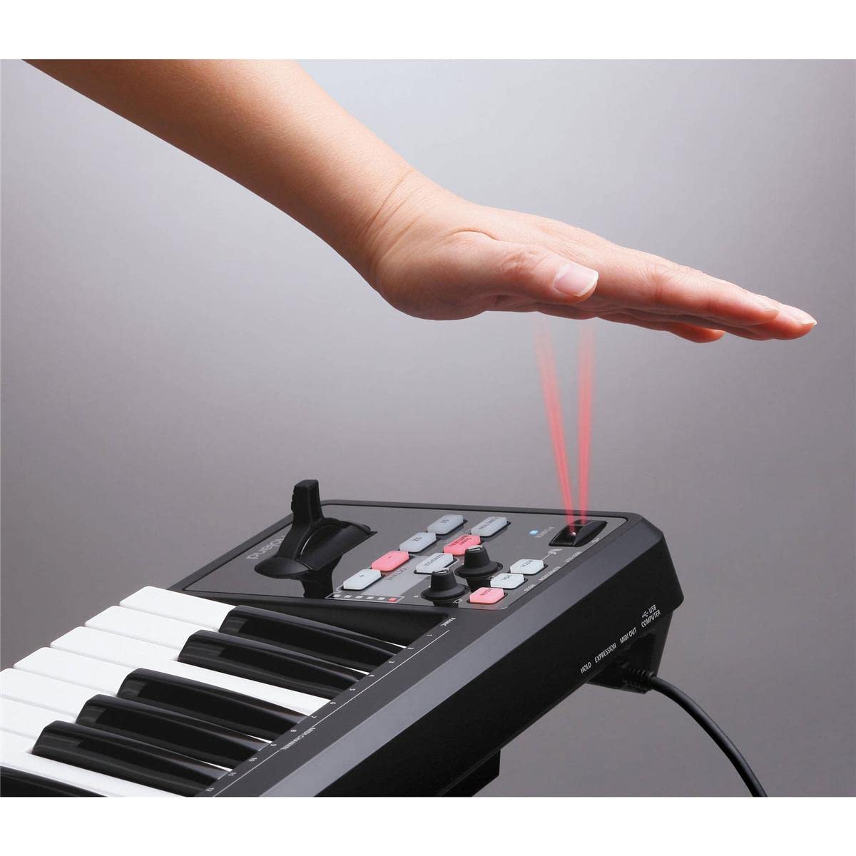 Roland A-49-BK – Clavier contrôleur MIDI 49 touches (noir)