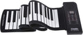 Demeras – Piano portable enroulable 61 touches en silicone pour débutants  🔹 Version plus fluide