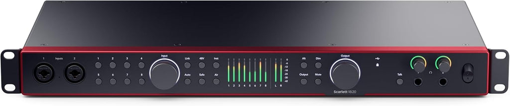 🎧 Focusrite Scarlett 18i20 4th Gen – Interface audio USB pour musiciens et créateurs
