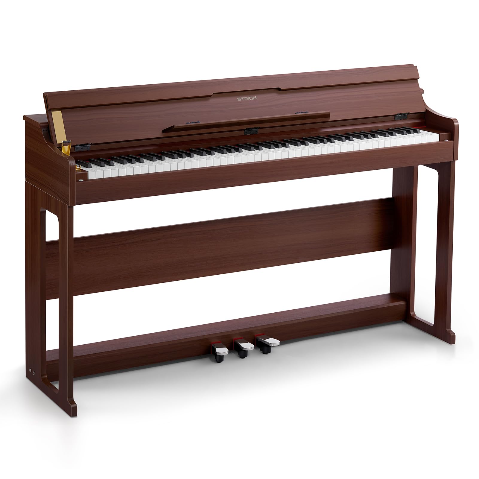 STRICH SDP-300W – Piano numérique 88 touches lestées avec support meuble et haut-parleurs puissants