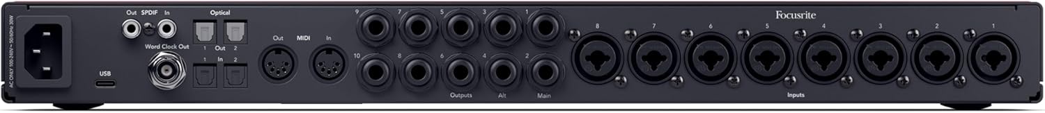 🎧 Focusrite Scarlett 18i20 4th Gen – Interface audio USB pour musiciens et créateurs