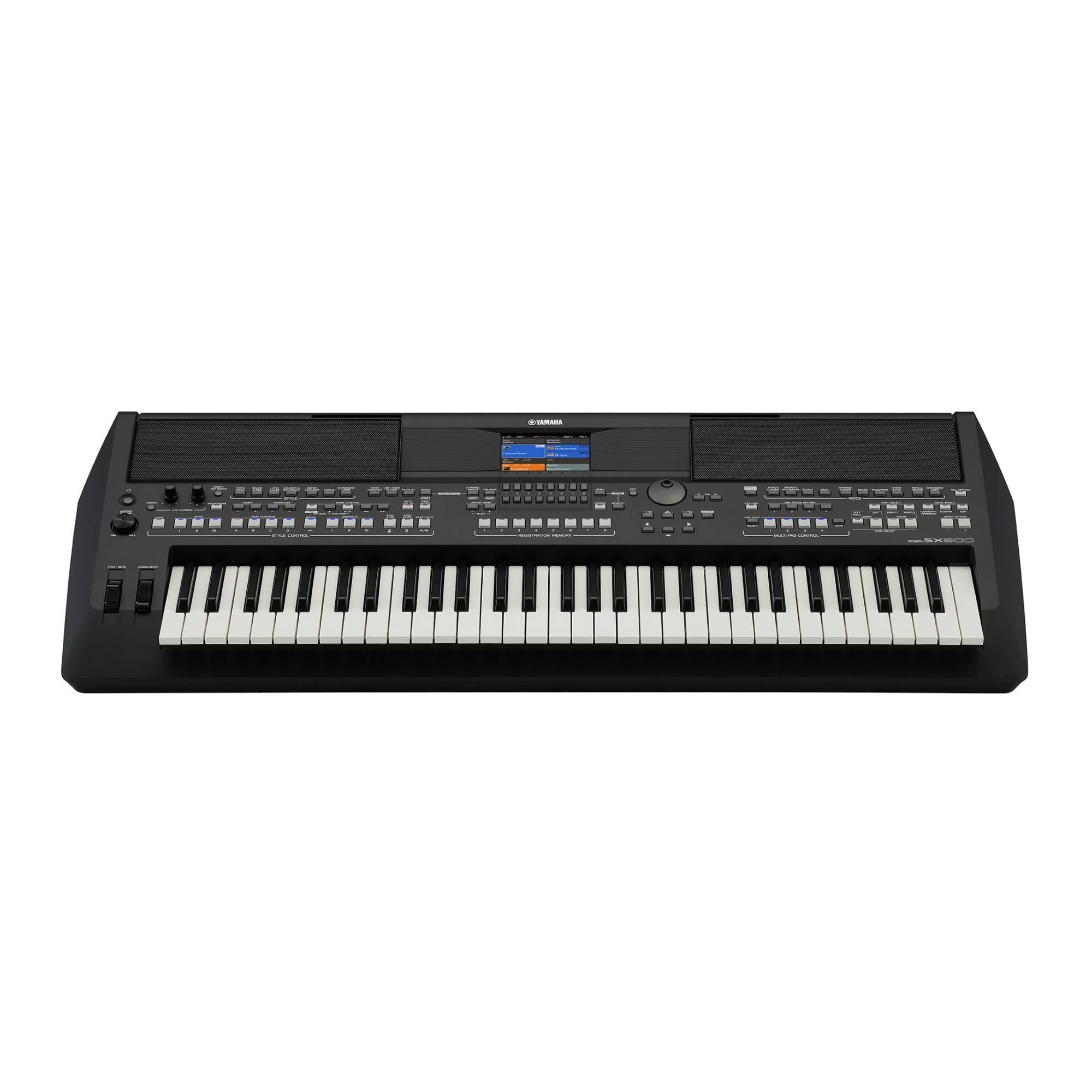 Yamaha PSR-SX600 – Clavier arrangeur 61 touches avec multiples styles et sons