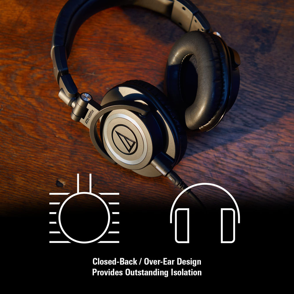 🎧 Audio-Technica ATH-M50x – Casque professionnel de monitoring