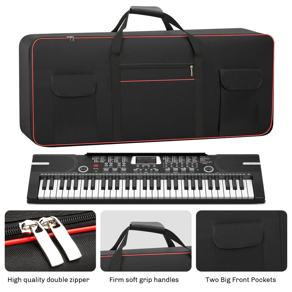 🎹 MUINS – Housse de transport pour clavier 88 touches