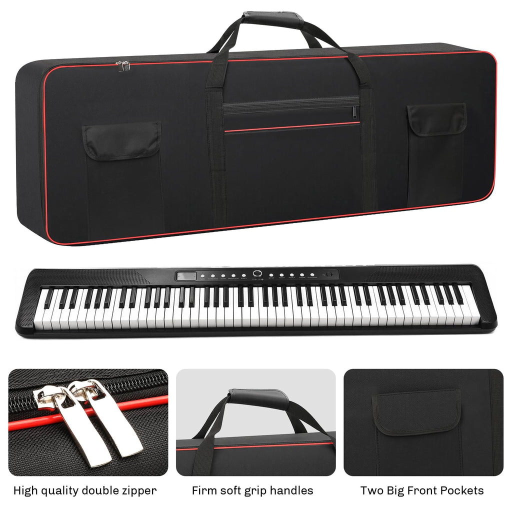 🎹 MUINS – Housse de transport pour clavier 88 touches