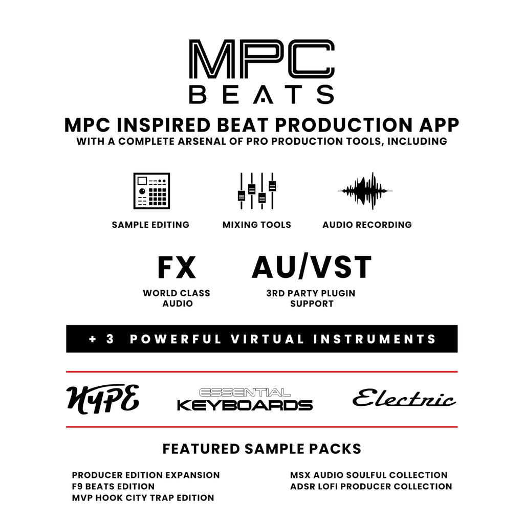 Akai MPK Mini MK3 – Contrôleur MIDI USB 25 touches avec pads rétroéclairés et logiciels inclus