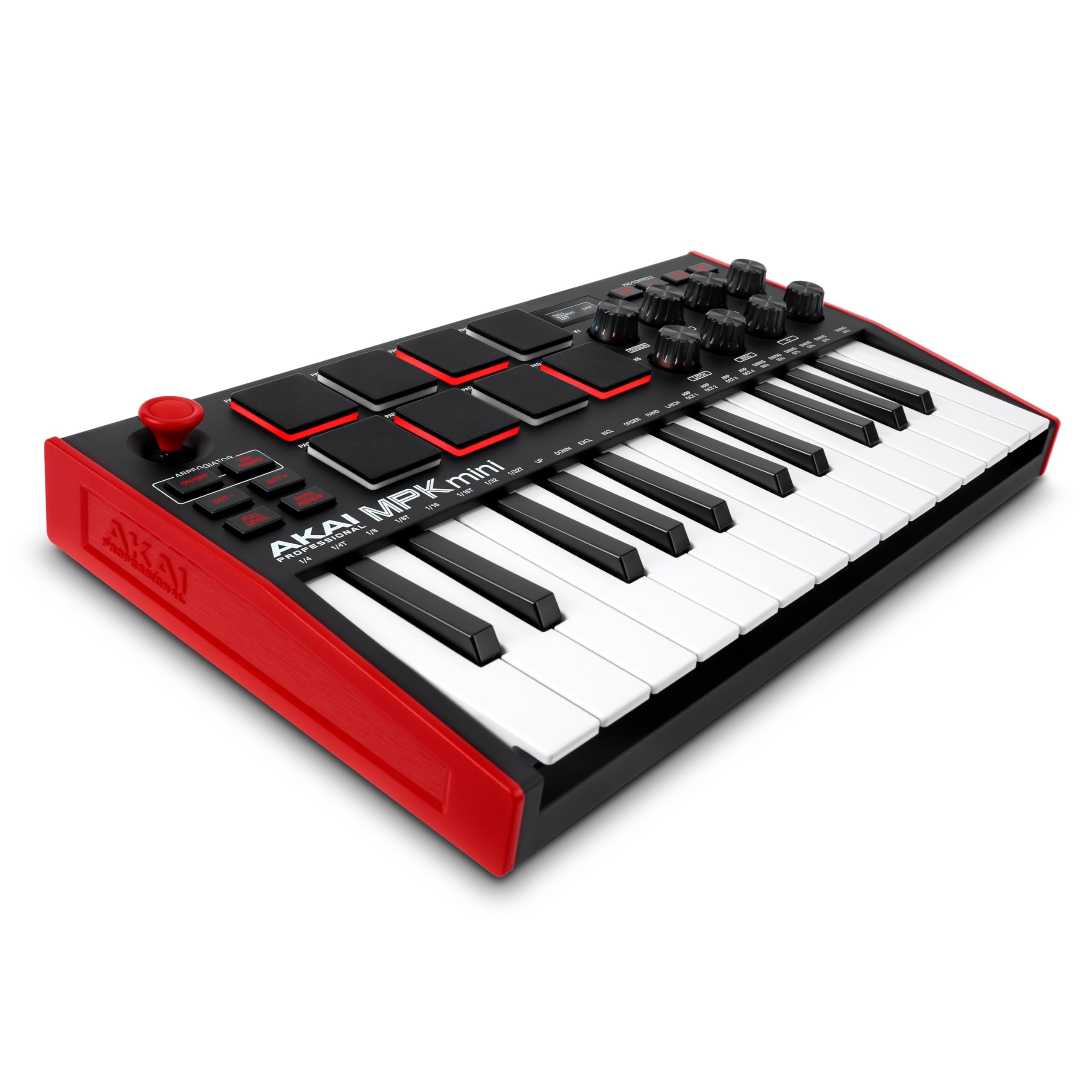 Akai MPK Mini MK3 – Contrôleur MIDI USB 25 touches avec pads rétroéclairés et logiciels inclus