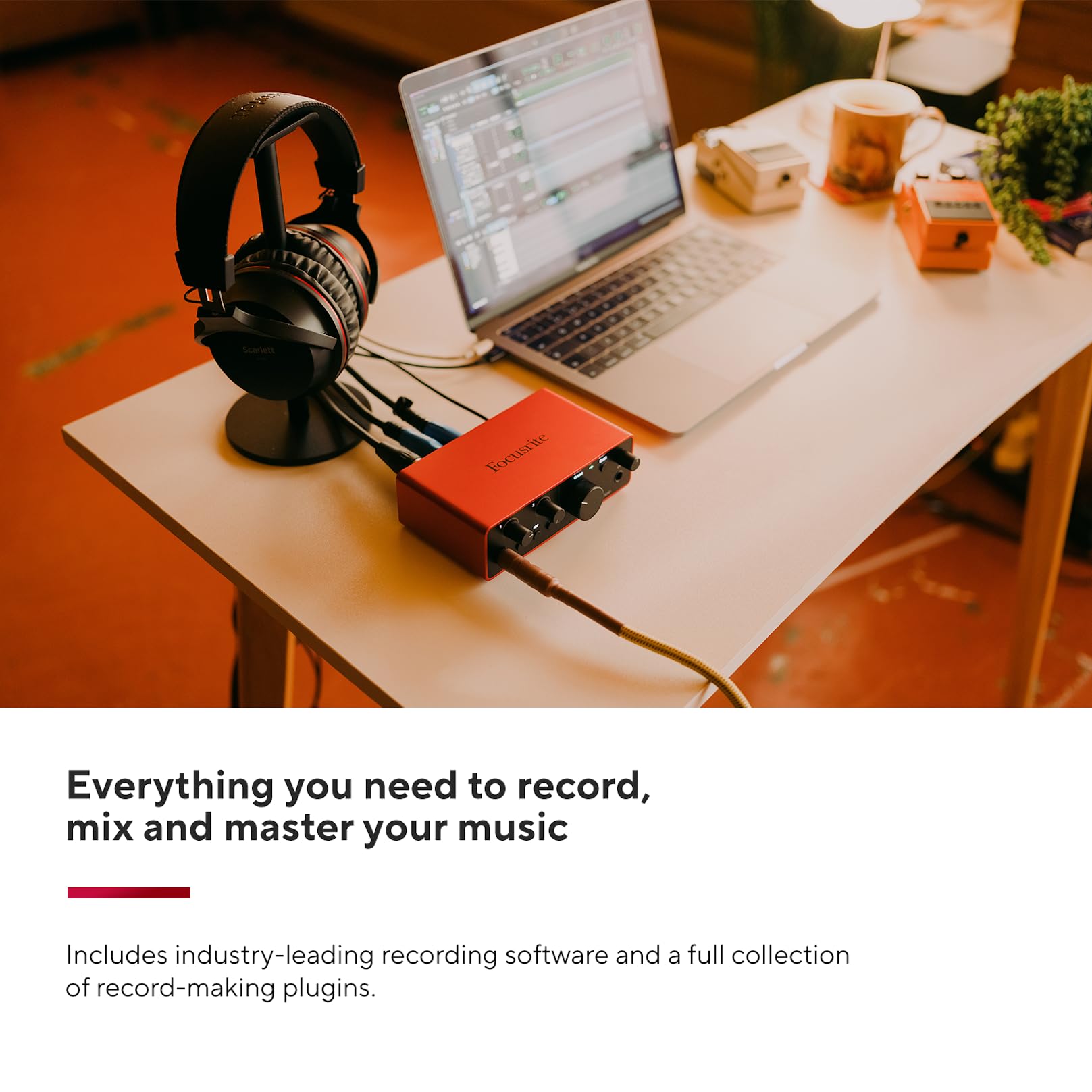 🎧 Focusrite Scarlett Solo 4th Gen – Interface audio USB