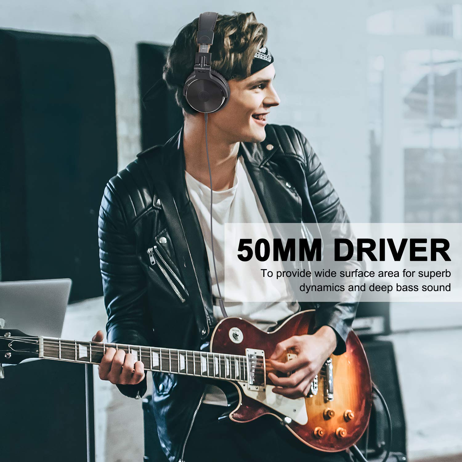 🎧 OneOdio Pro-10 – Casque filaire circum-aural pour studio, DJ et monitoring