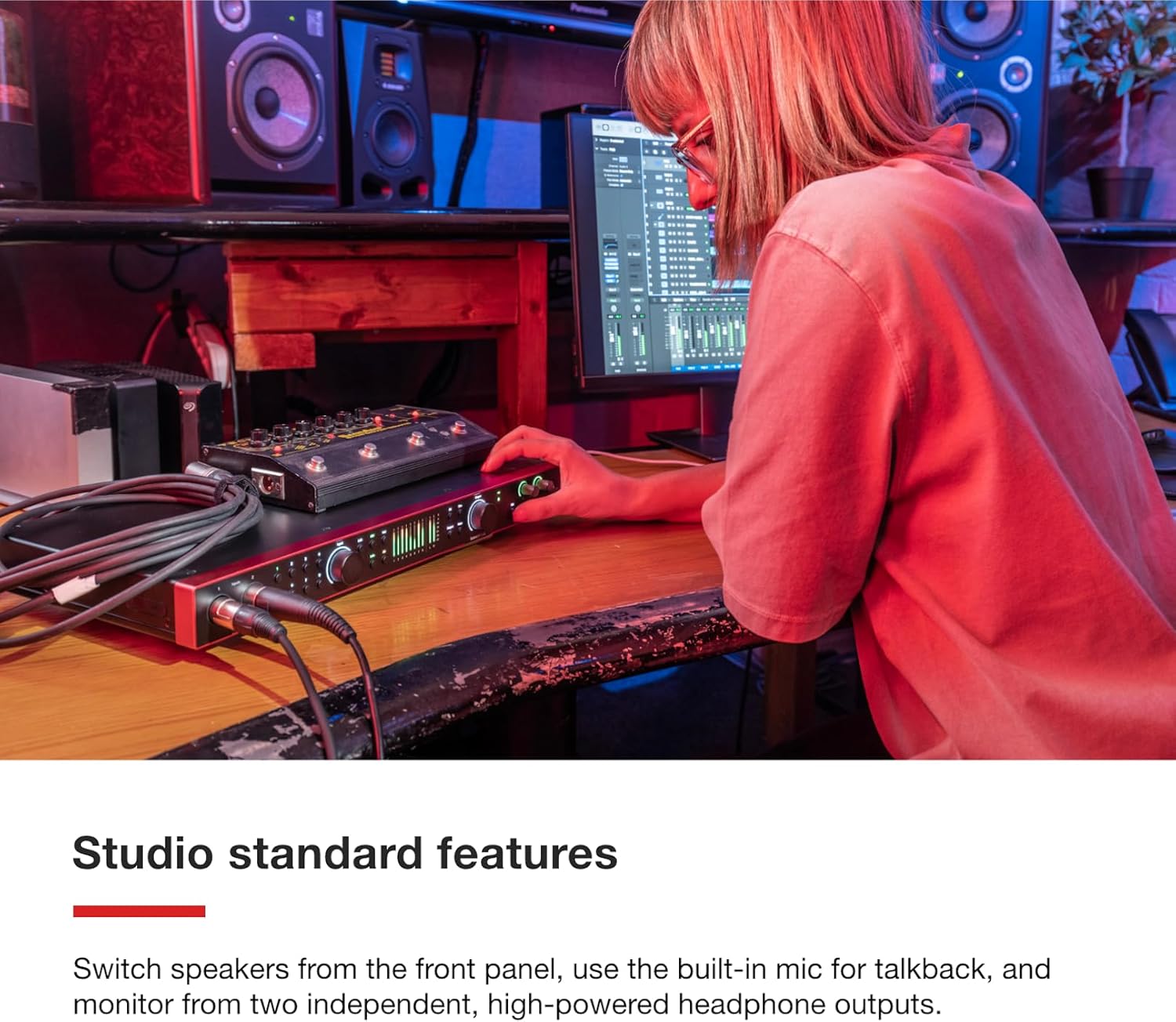 🎧 Focusrite Scarlett 18i20 4th Gen – Interface audio USB pour musiciens et créateurs