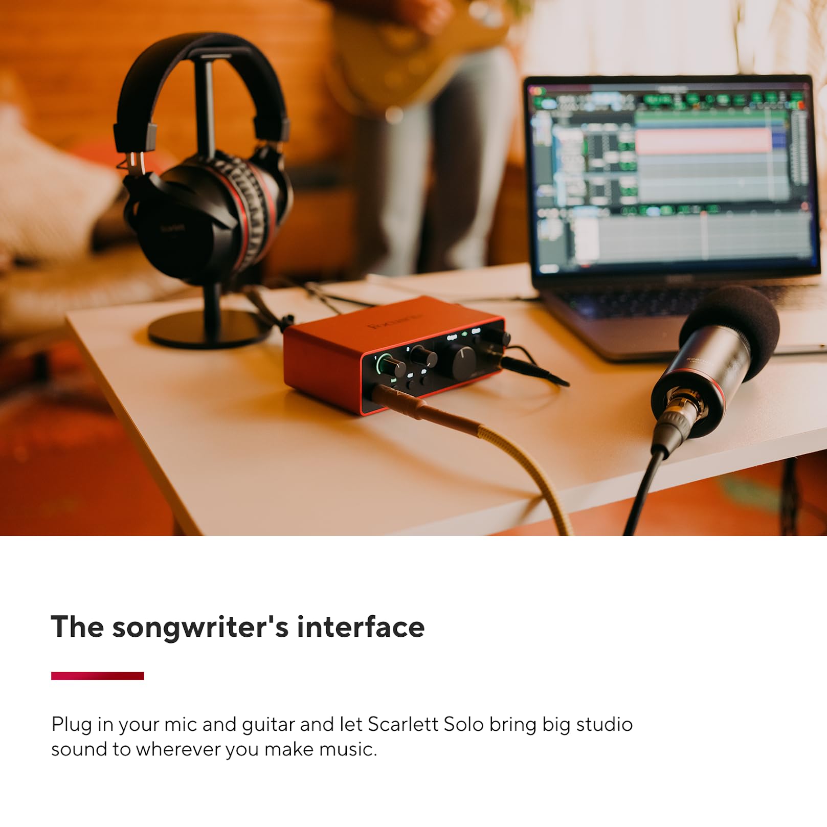 🎧 Focusrite Scarlett Solo 4th Gen – Interface audio USB