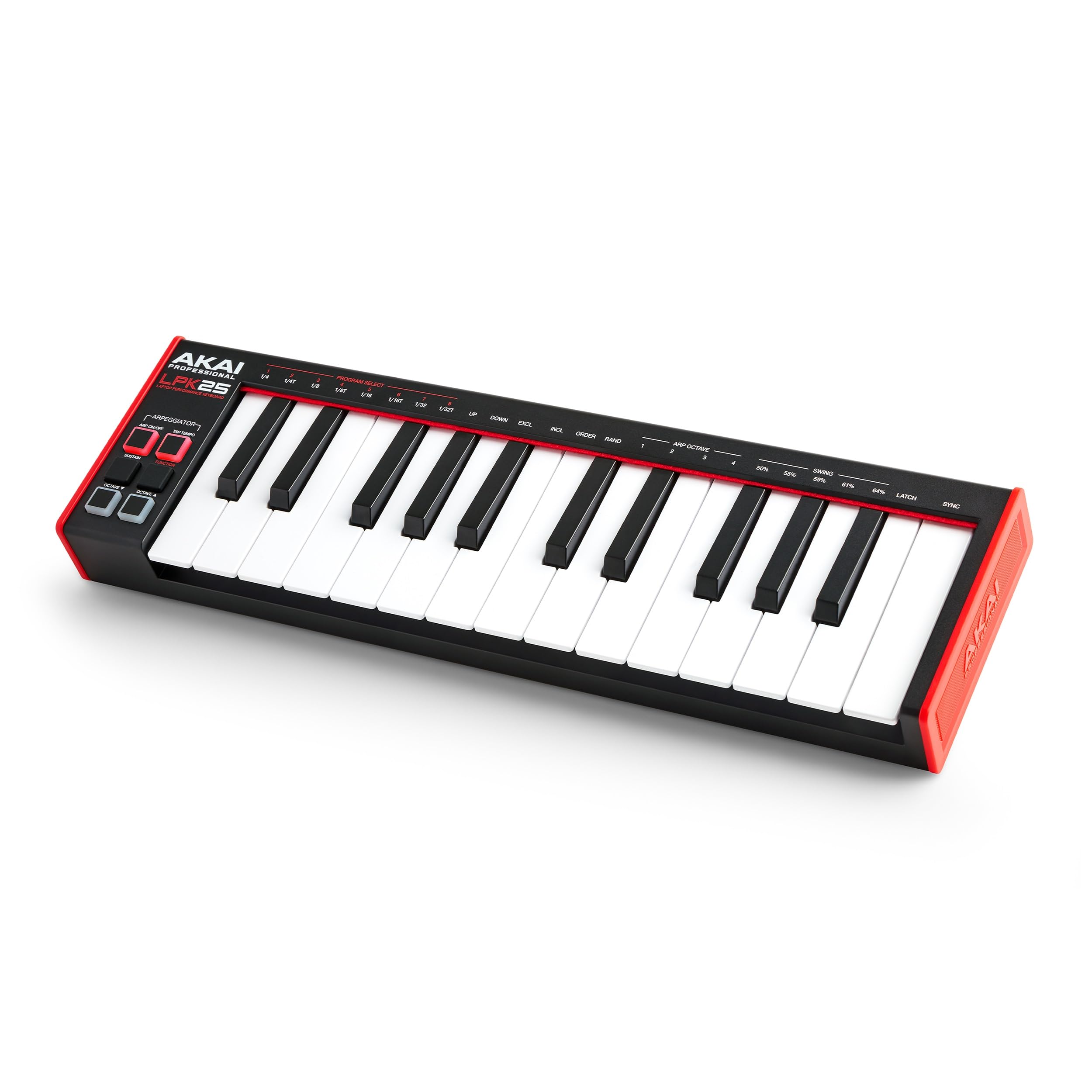 Akai Professional LPK25 – Contrôleur clavier MIDI USB 25 touches compact