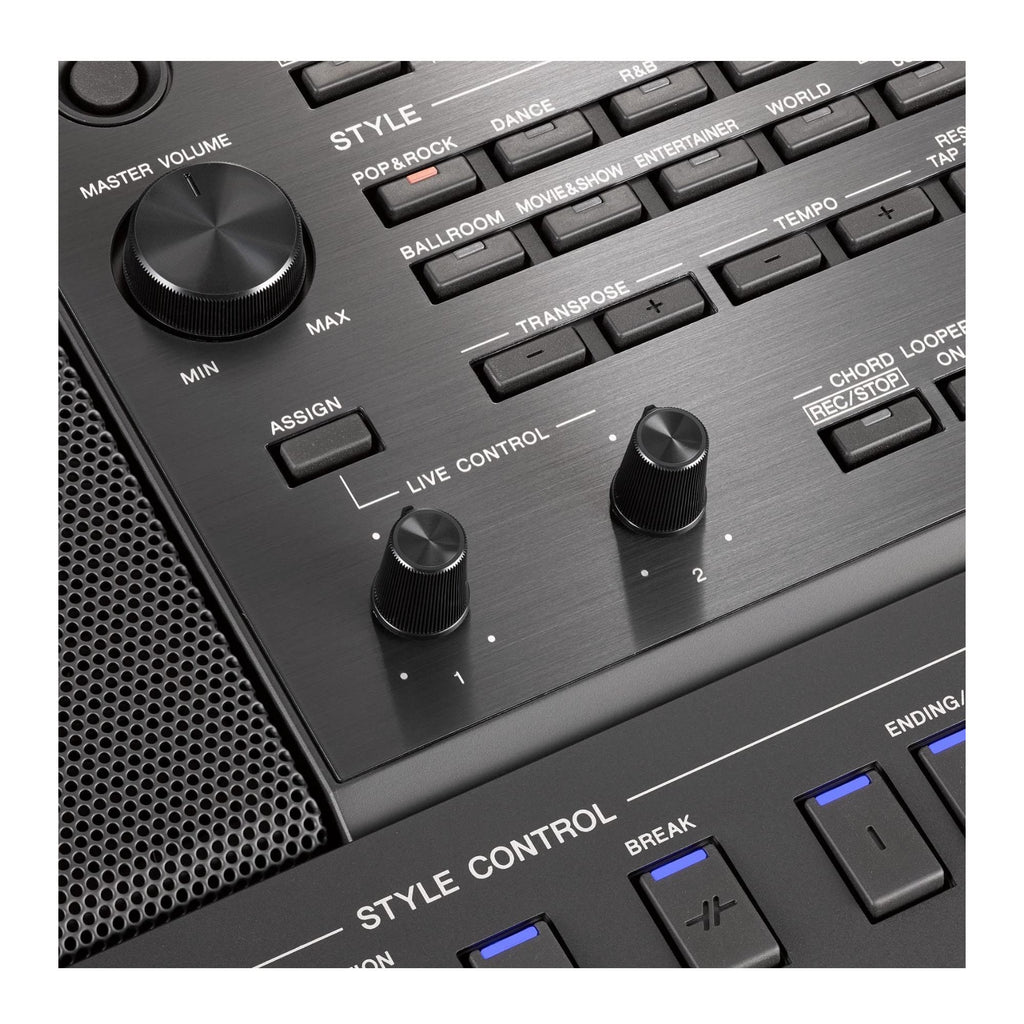 Yamaha PSR-SX600 – Clavier arrangeur 61 touches avec multiples styles et sons