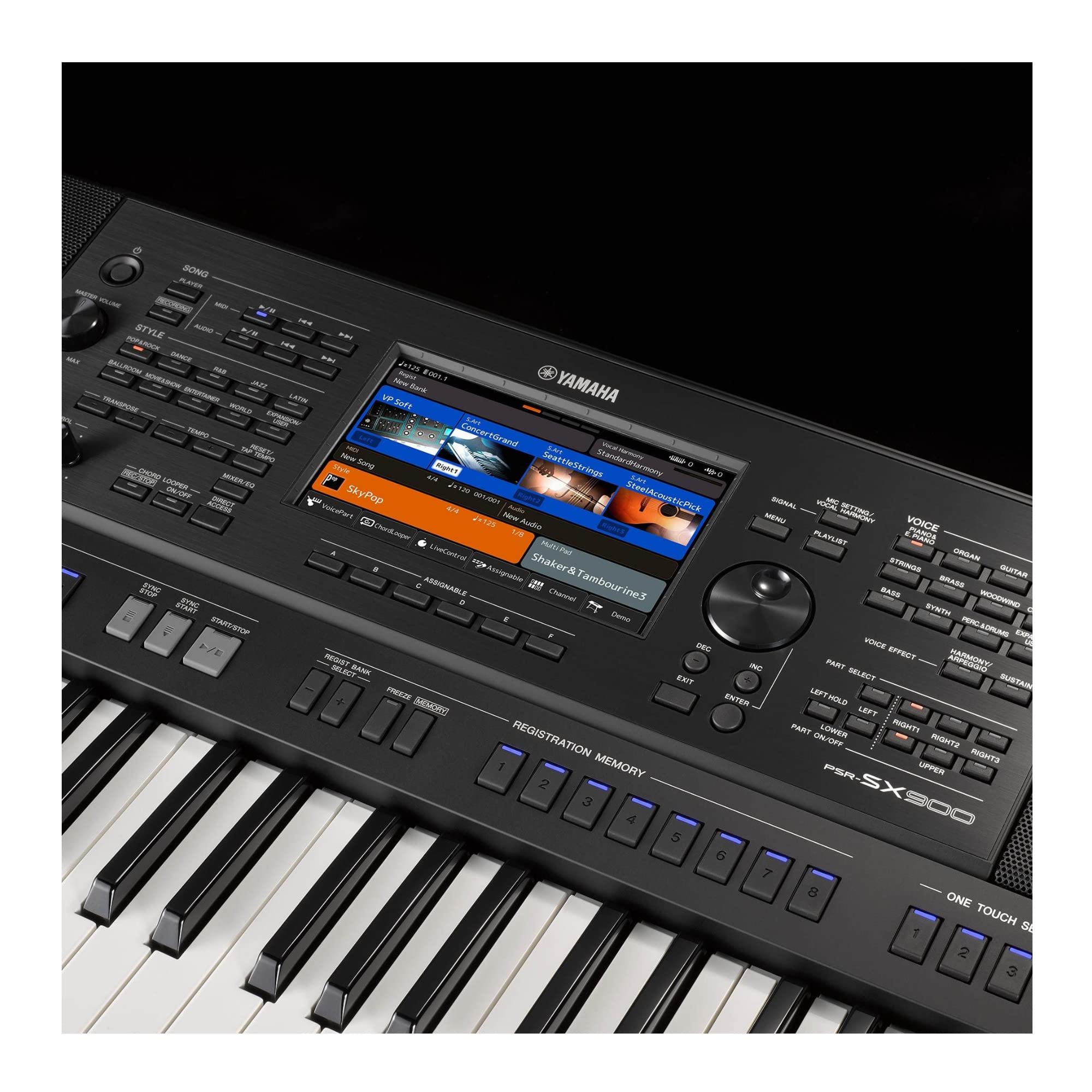 Yamaha PSR-SX600 – Clavier arrangeur 61 touches avec multiples styles et sons