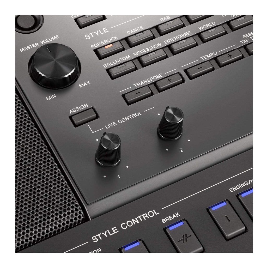 Yamaha PSR-SX600 – Clavier arrangeur 61 touches avec multiples styles et sons