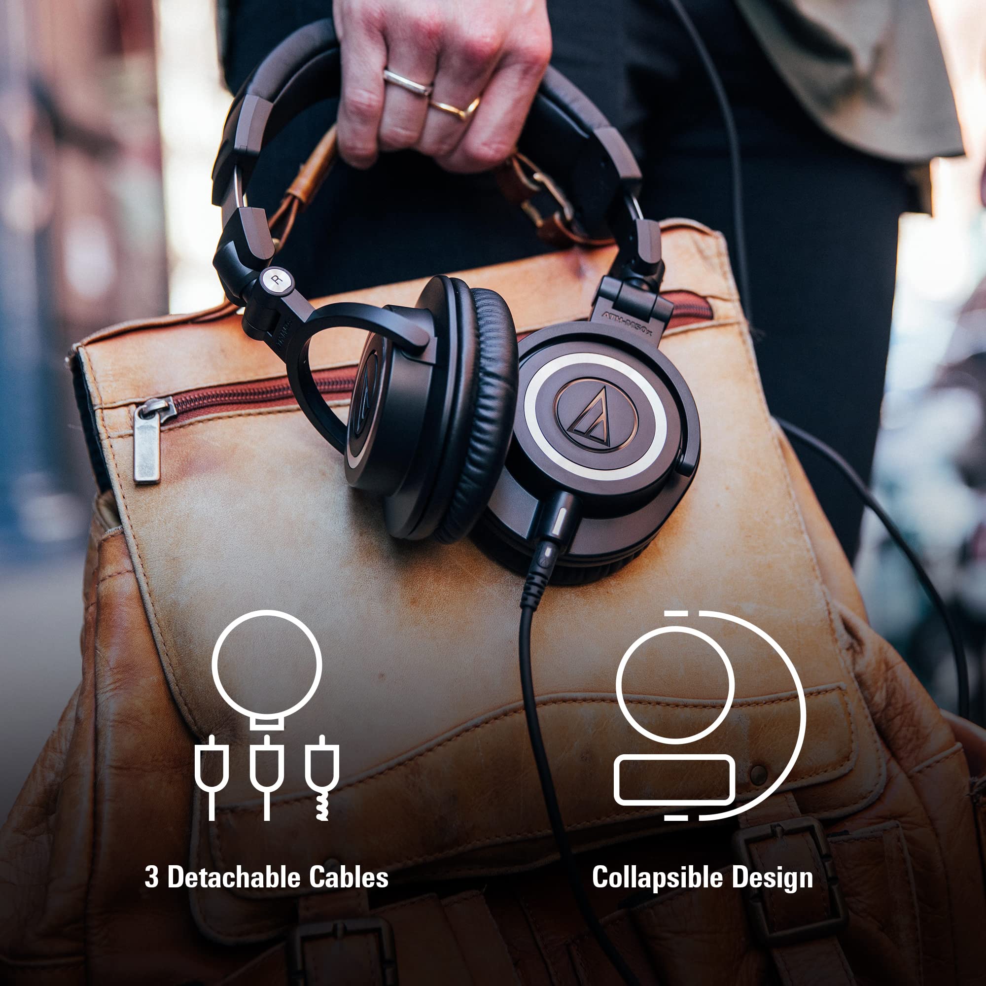 🎧 Audio-Technica ATH-M50x – Casque professionnel de monitoring